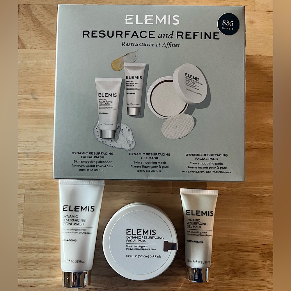 Elemis Resurface and Refine set